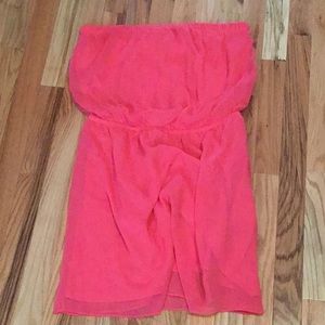 Strapless dress